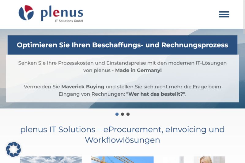 Website Softwareunternehmen